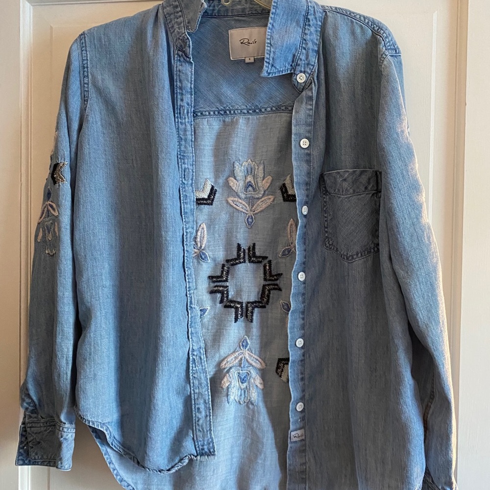 Embroidered Denim Jacket
